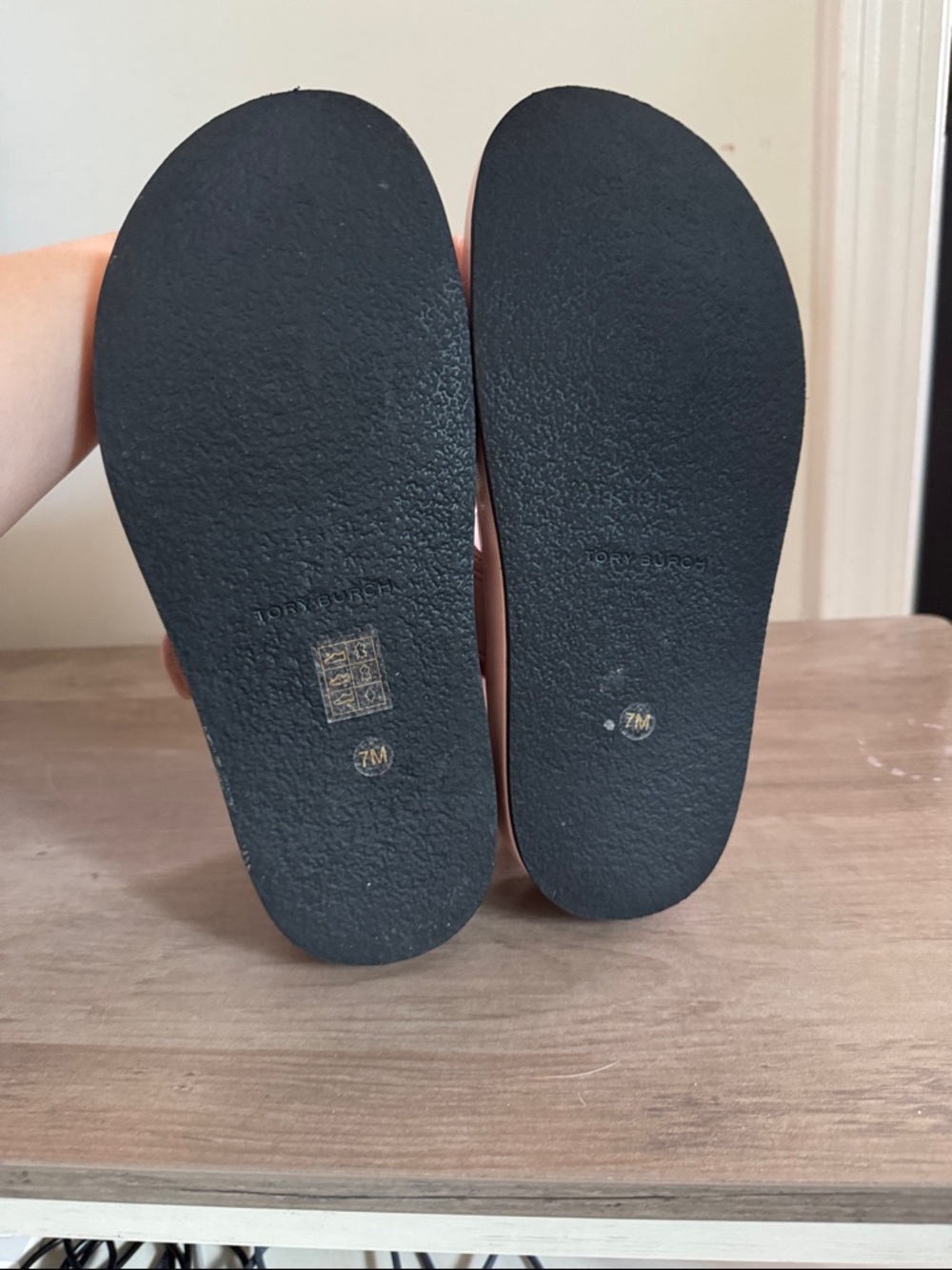 Tory Burch Kira Sandals Pink sz 7 - Picture 6 of 7